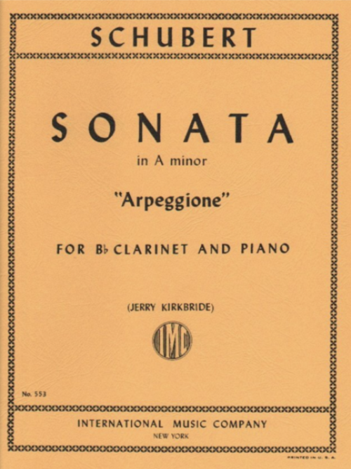 IMC Schubert Sonata in A minor No. 553
