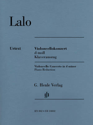 Hal Leonard Lalo Violoncello Concerto in d minor Piano Reduction
