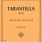 IMC POPPER TARANTELLA Opus 33 for CELLO AND PIANO 1610