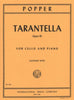 IMC POPPER TARANTELLA Opus 33 for CELLO AND PIANO 1610