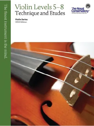 2013 RCM Violin Tech + Etudes