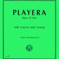IMC Playera Op. 23 No. 1 for Violin and Piano - Sarasate No. 2655
