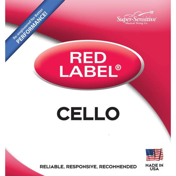Red Label Cello String Set
