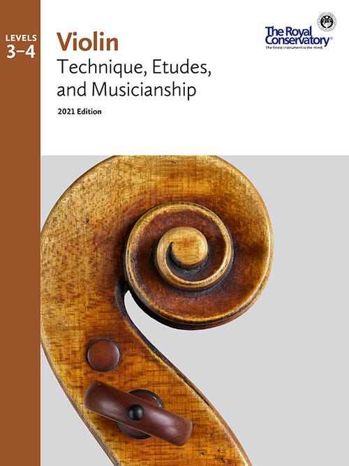 2021 RCM Violin Technique & Etudes 3-4